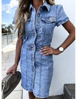 Indi Denim Mini Dress