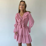 Anya Long Sleeve Mini Dress