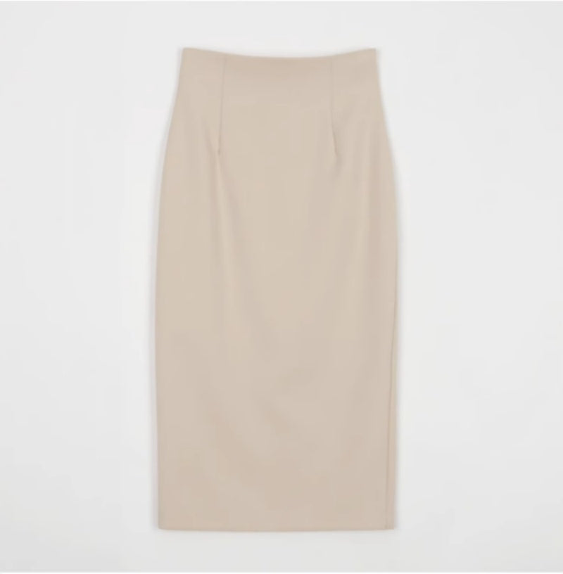 Kaya High Waisted Midi Skirt