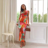 Farina Floral Maxi Dress