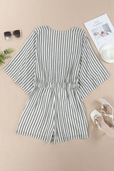 Clara Striped Playsuit