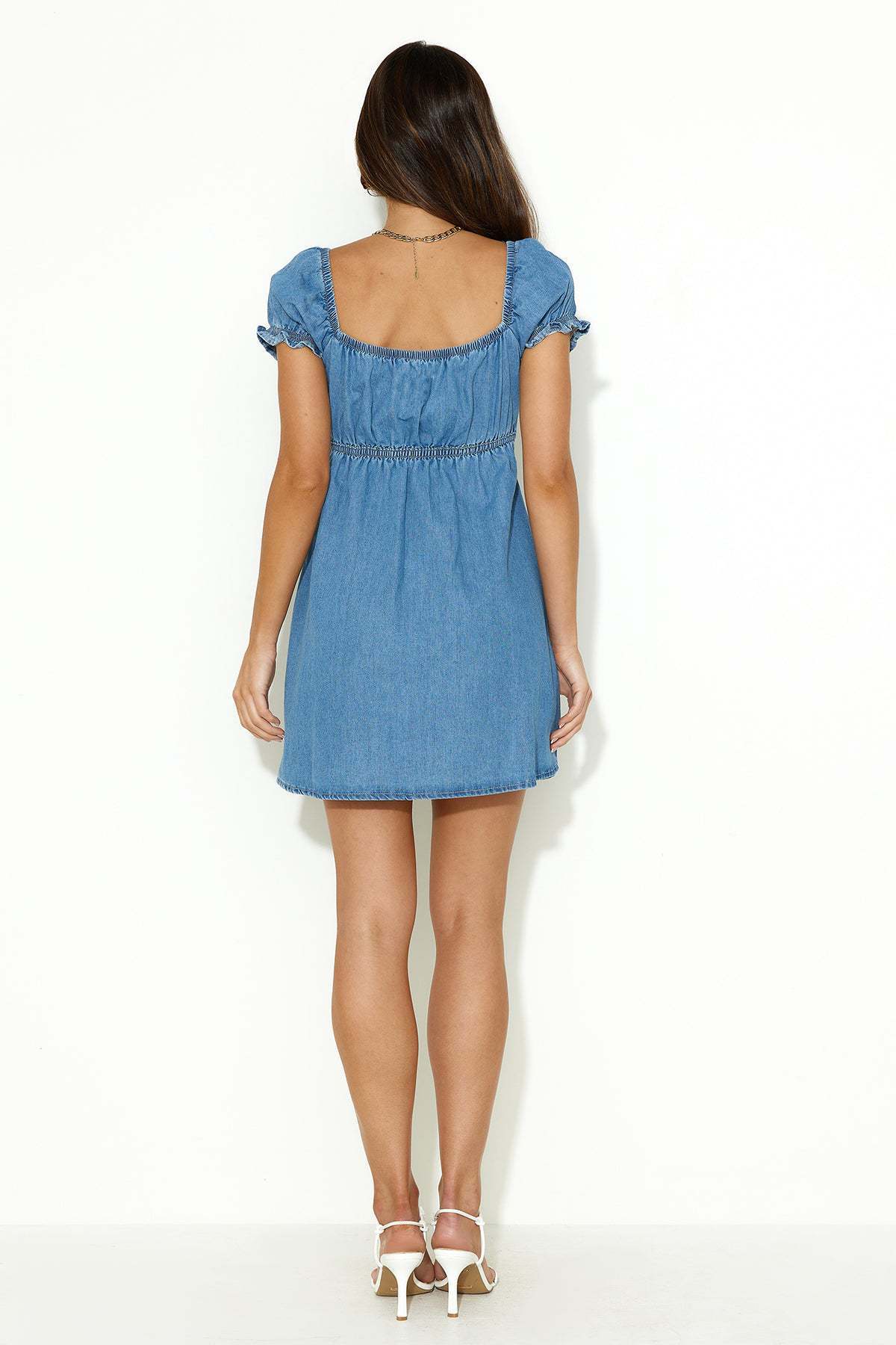 Dena Denim Mini Dress