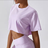 Cropped Gym Top - Go-Dolly
