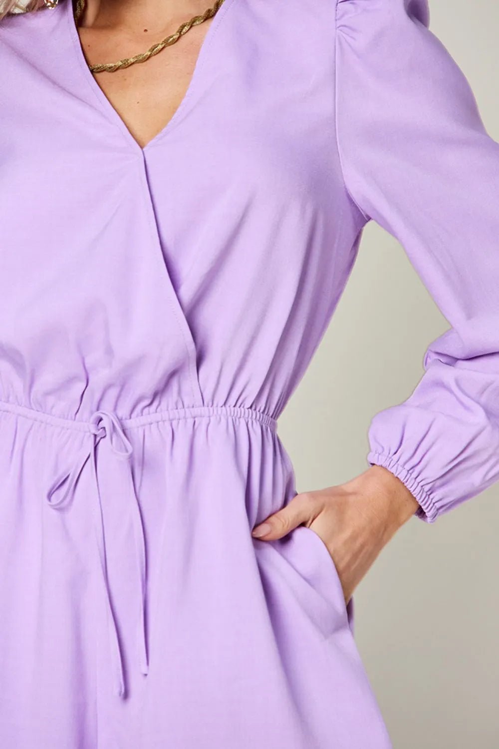 Amara Playsuit - Frosted Mauve - Go - Dolly