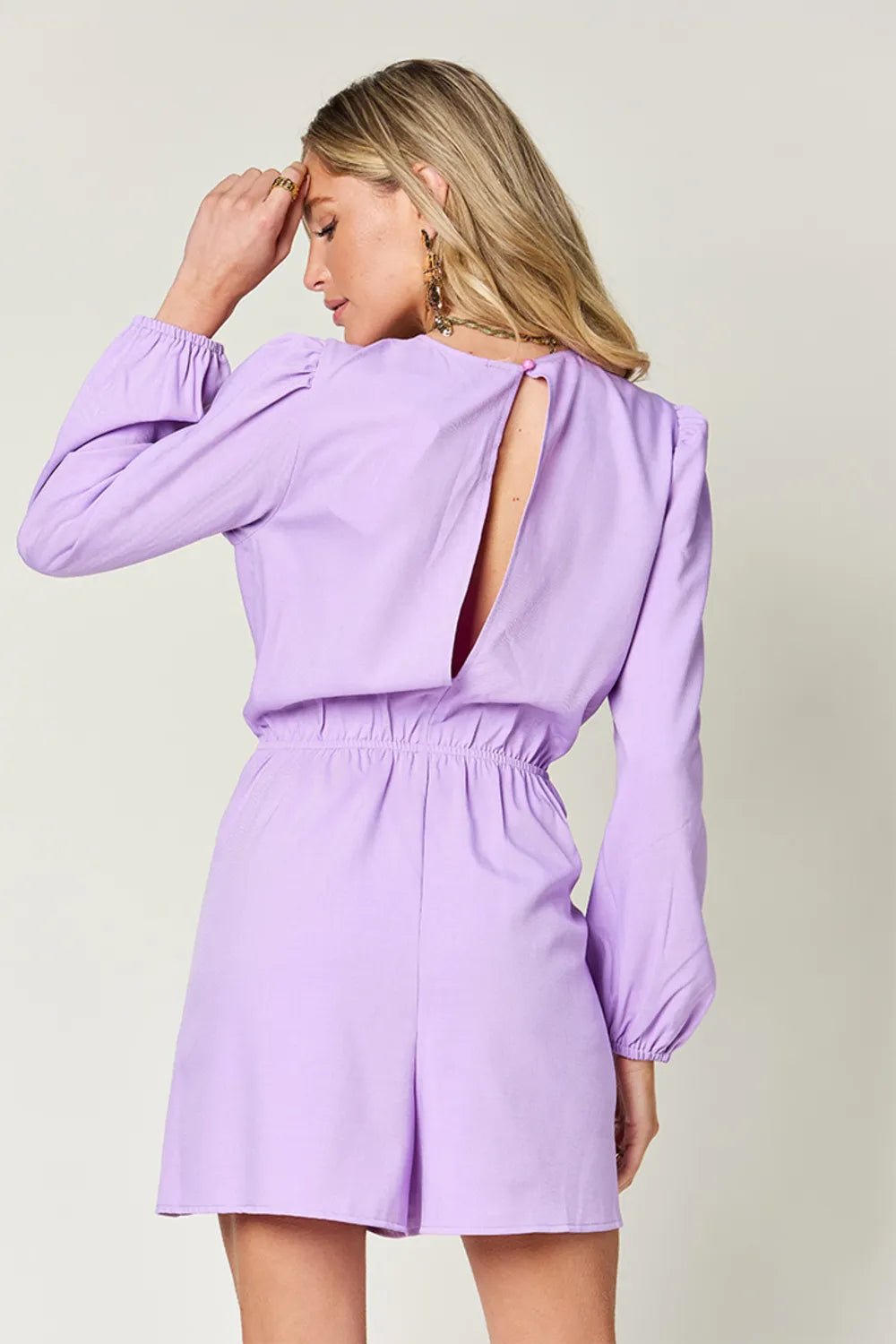 Amara Playsuit - Frosted Mauve - Go - Dolly