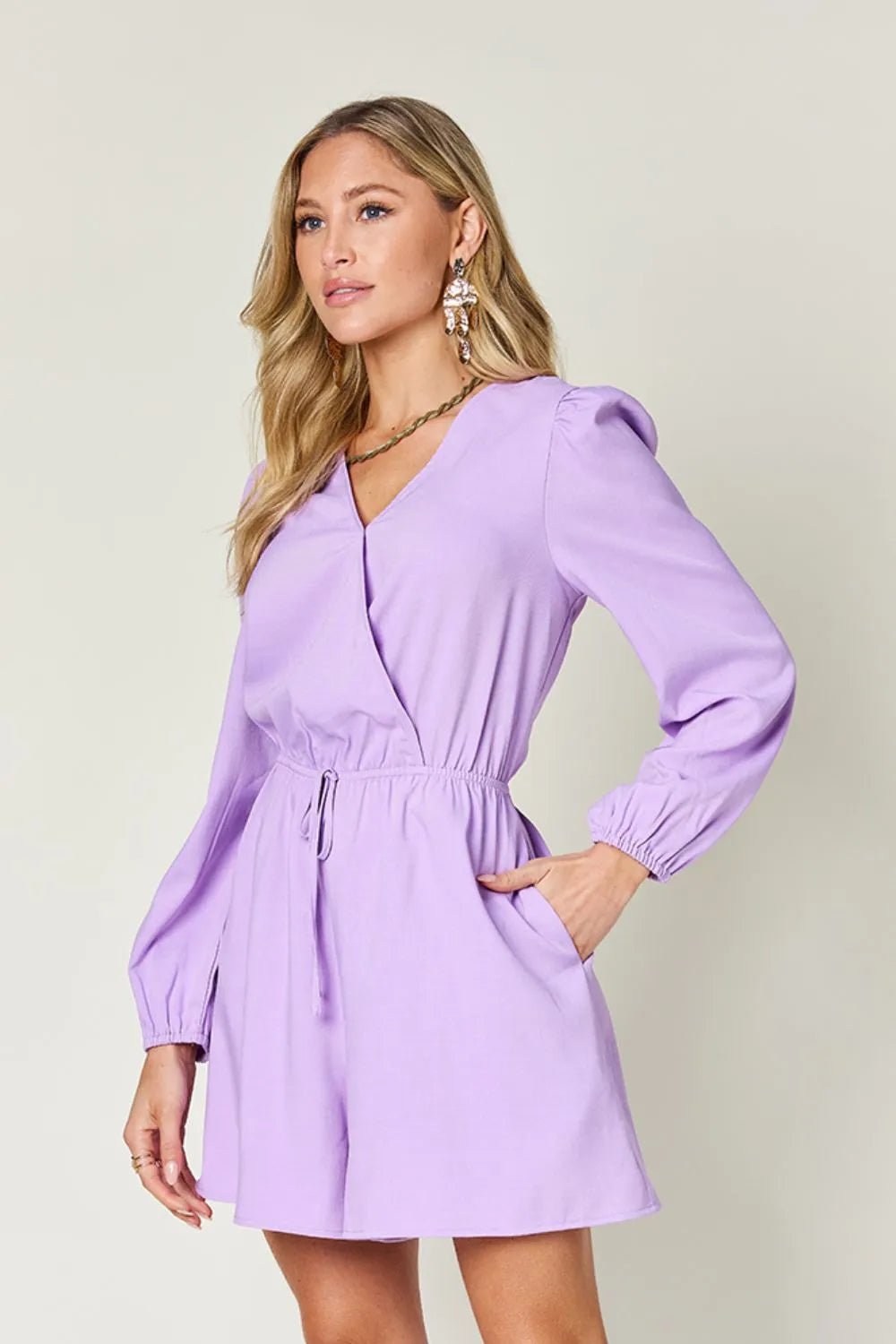 Amara Playsuit - Frosted Mauve - Go - Dolly