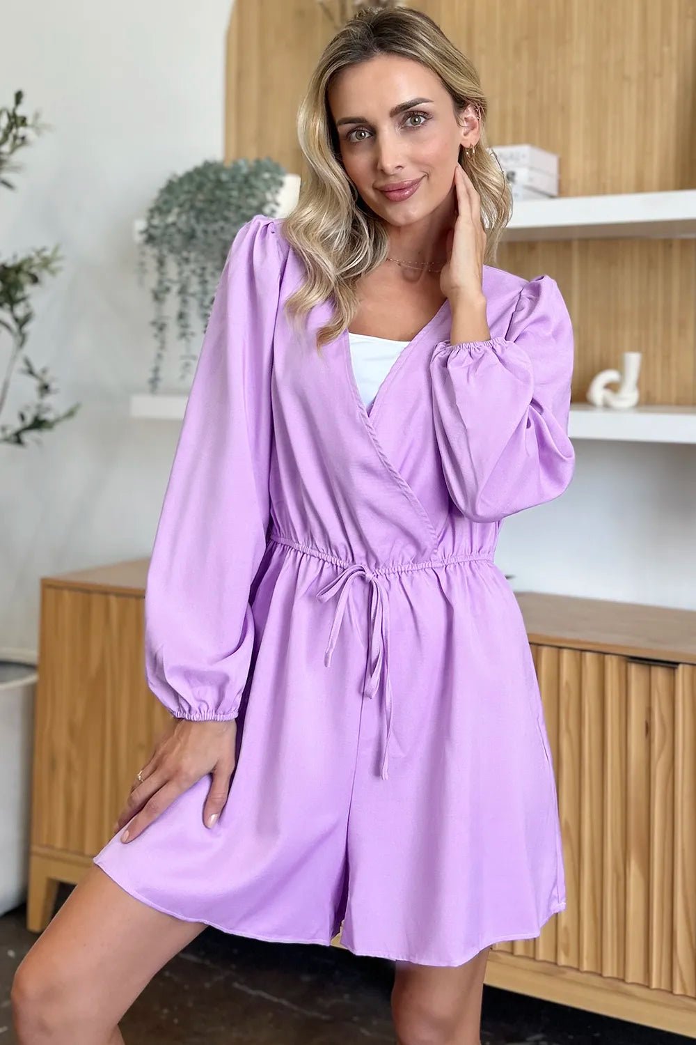 Amara Playsuit - Frosted Mauve - Go - Dolly