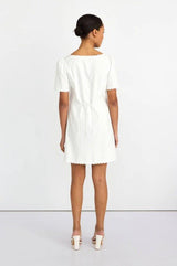 Annabelle Mini Dress - White - Go - Dolly