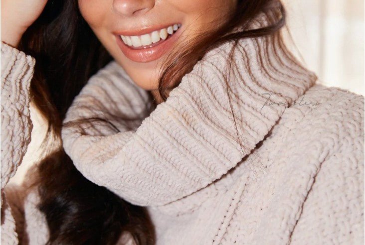 Aspen Knitted Jumper - Beige - Go-Dolly