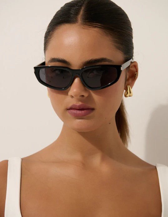 Bailey Angular Sunglasses - Black - Go - Dolly