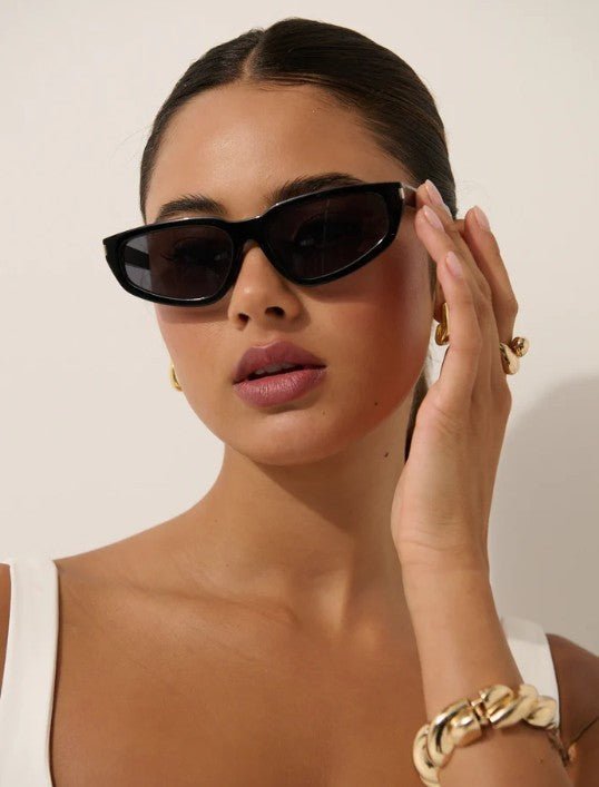 Bailey Angular Sunglasses - Black - Go - Dolly