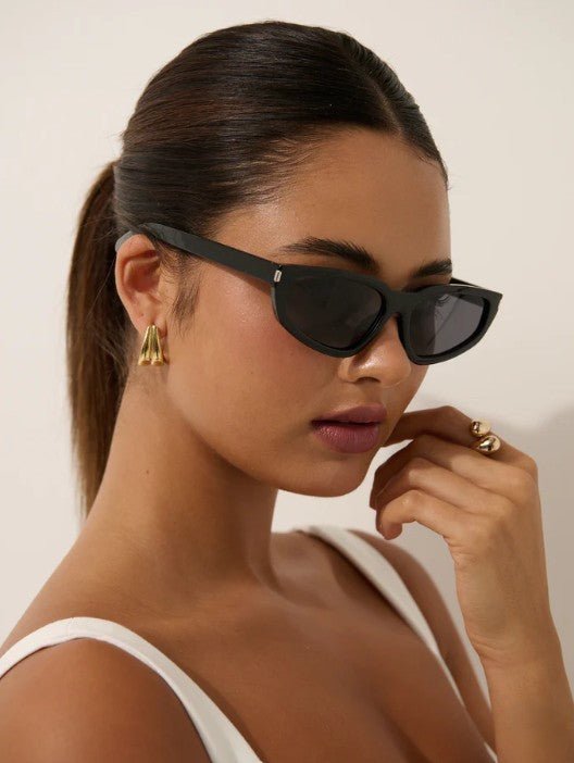 Bailey Angular Sunglasses - Black - Go - Dolly