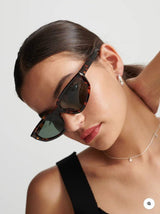 Bailey Angular Sunglasses - Tort - Go - Dolly
