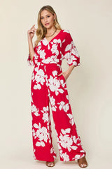 Bexley Jumpsuit - Blue and Red - Go - Dolly