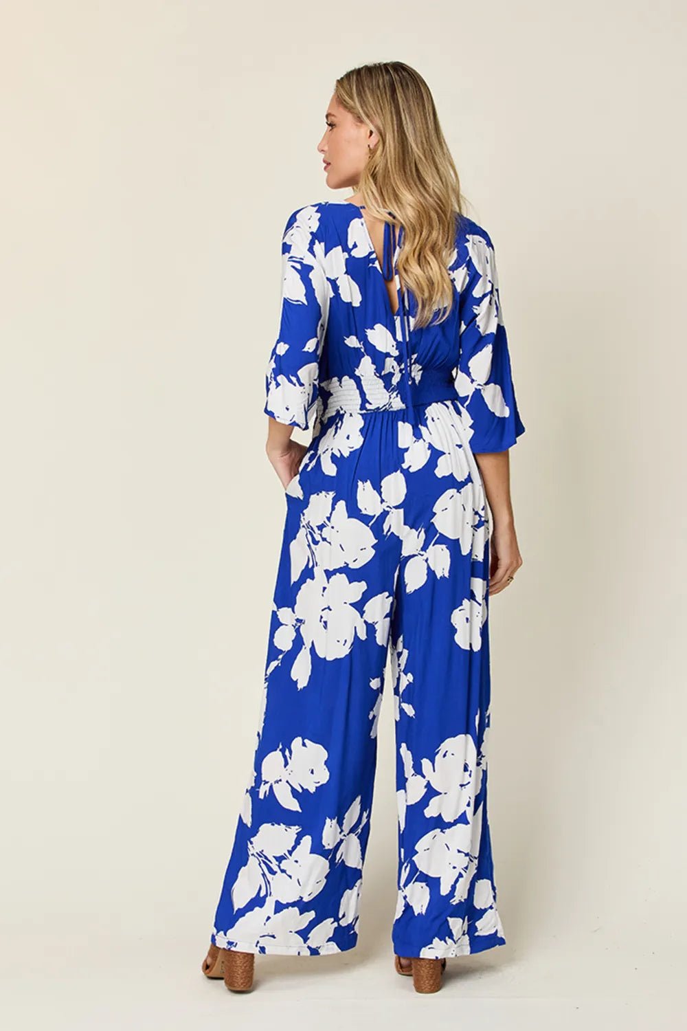 Bexley Jumpsuit - Blue and Red - Go - Dolly