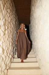 Camilla Maxi Dress - Coconut Husk - Go - Dolly
