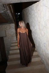 Camilla Maxi Dress - Coconut Husk - Go - Dolly