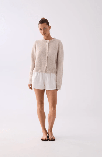 Camille Cardigan - Oat - Go - Dolly