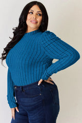 Charli Long Sleeve Top - Rust - Go-Dolly