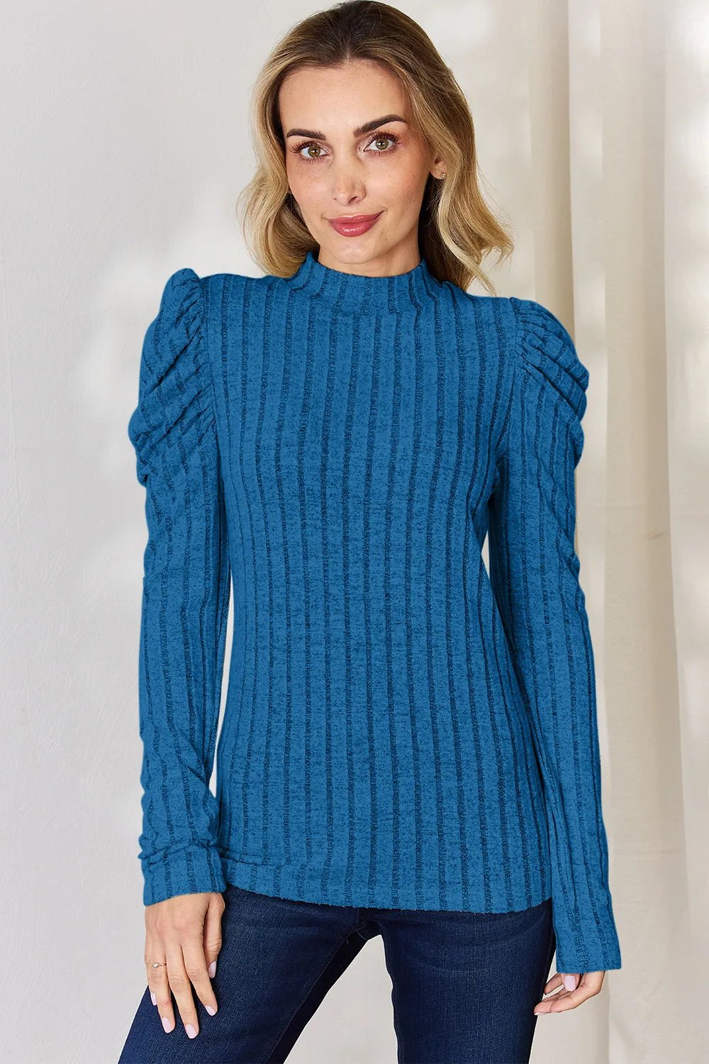 Charli Long Sleeve Top - Rust - Go-Dolly