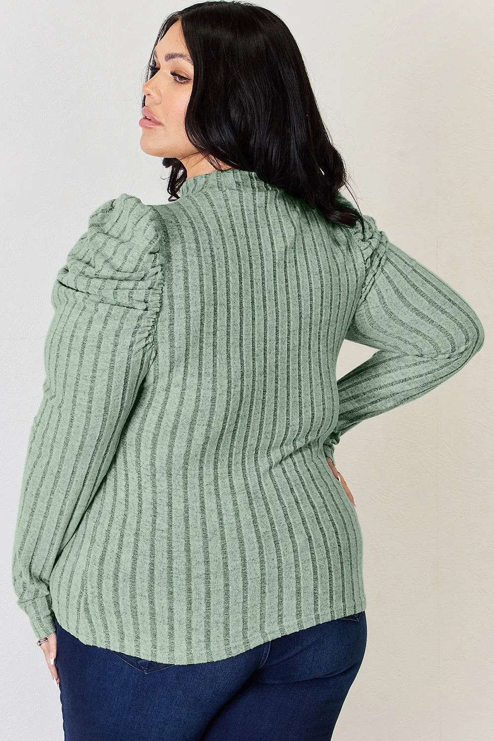 Charli Long Sleeve Top - Rust - Go-Dolly