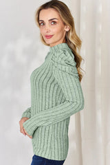 Charli Long Sleeve Top - Rust - Go-Dolly