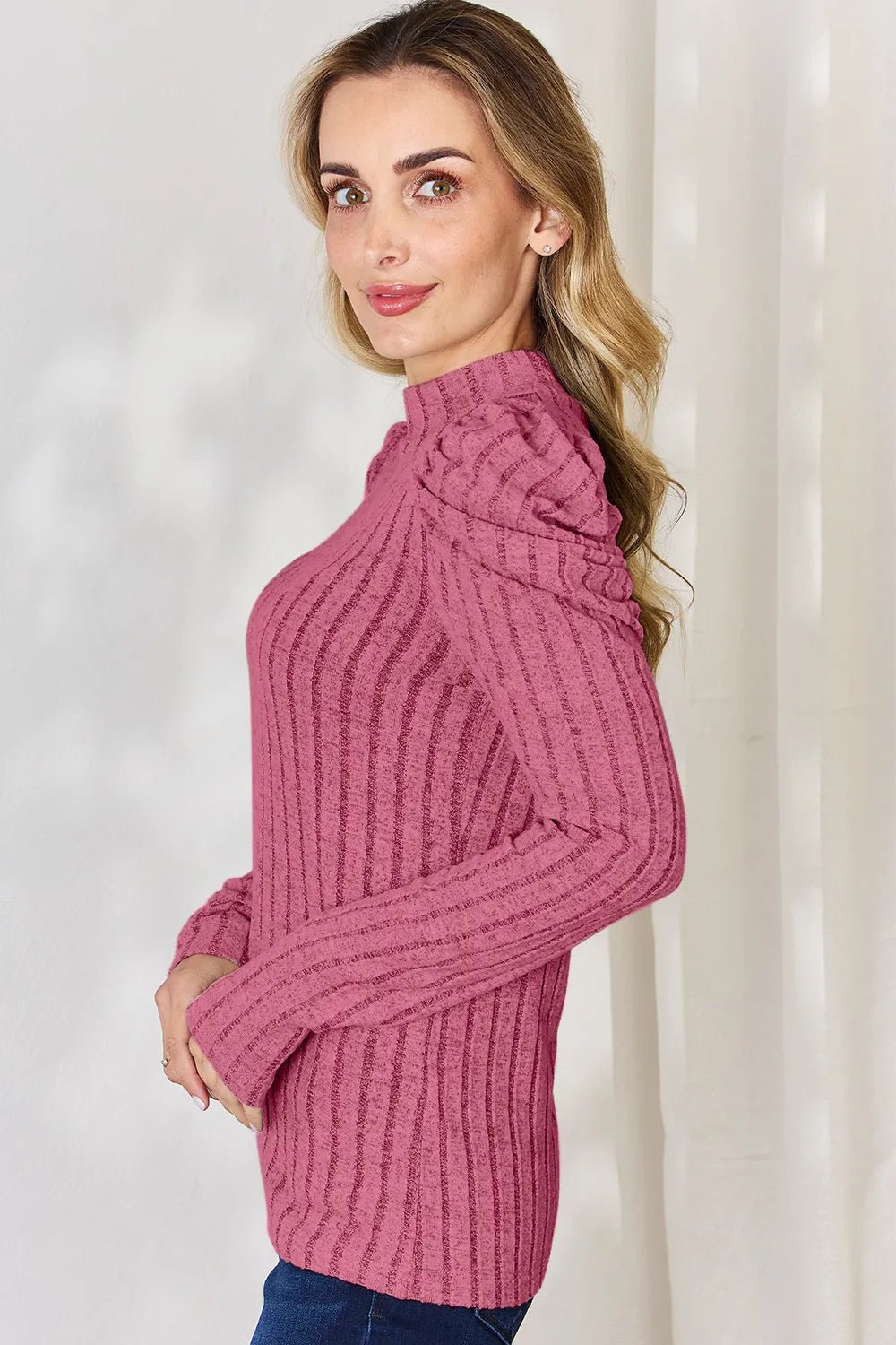 Charli Long Sleeve Top - Rust - Go-Dolly