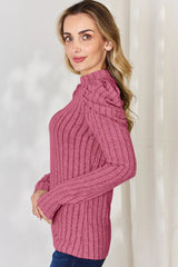 Charli Long Sleeve Top - Rust - Go-Dolly