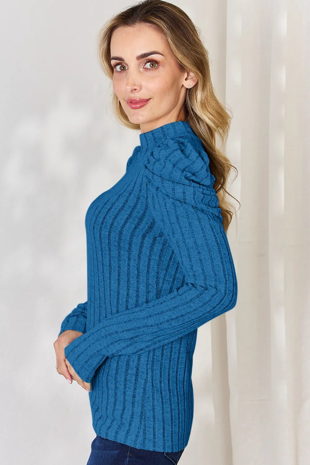 Charli Long Sleeve Top - Rust - Go-Dolly