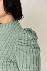 Charli Long Sleeve Top - Rust - Go-Dolly