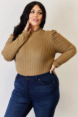 Charli Long Sleeve Top - Rust - Go-Dolly