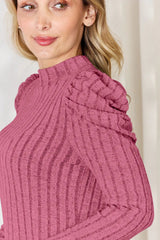 Charli Long Sleeve Top - Rust - Go-Dolly