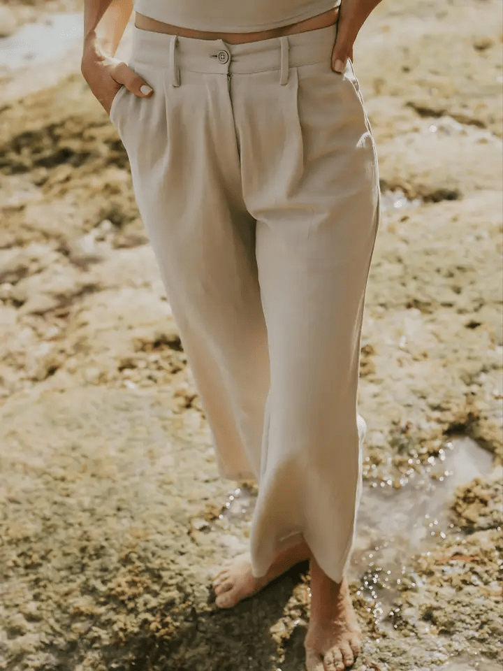 Christina Pants - Natural Beige - Go - Dolly