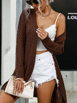 Constance Twist Woven Cardigan - Go - Dolly