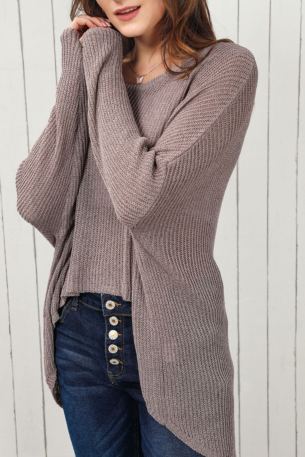Courtney Long Sleeve Knit Sweater - Go - Dolly