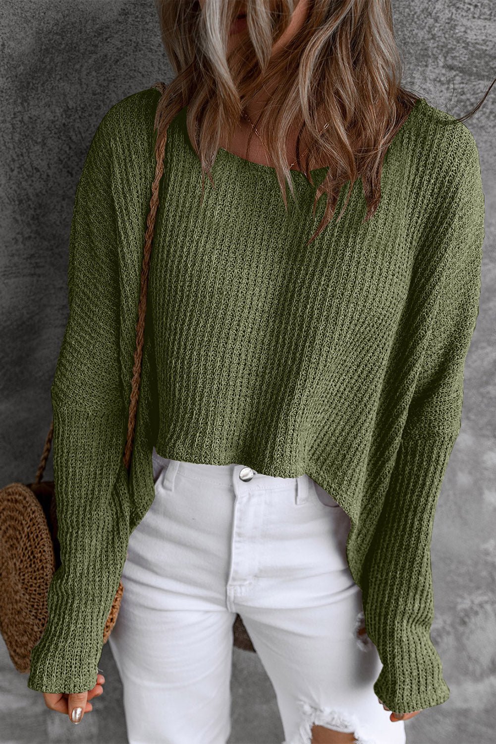 Courtney Long Sleeve Knit Sweater - Go - Dolly