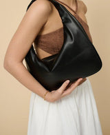 Cromwell Hobo Shoulder Bag - Black - Go - Dolly