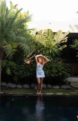 Daisy Mini Dress - Leilani Print - Go - Dolly