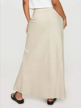 Devine Maxi Skirt - Cream - Go - Dolly