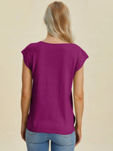 Earth & Amber Top - Caramel - Go - Dolly