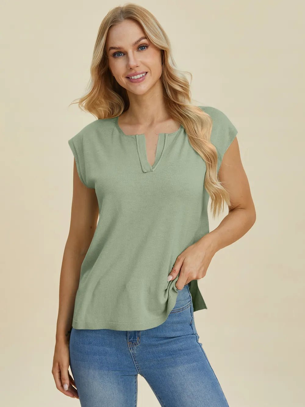 Earth & Amber Top - Caramel - Go - Dolly