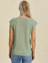Earth & Amber Top - Caramel - Go - Dolly