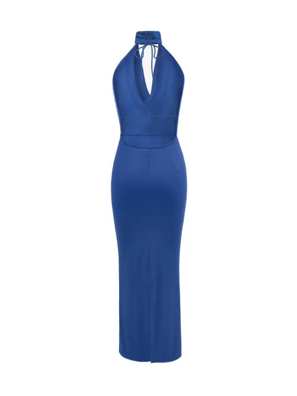 Elektra Backless Maxi Dress - Royal Blue - Go - Dolly