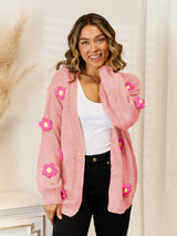 Florence Dropped Shoulder Cardigan - Lavender - Go-Dolly