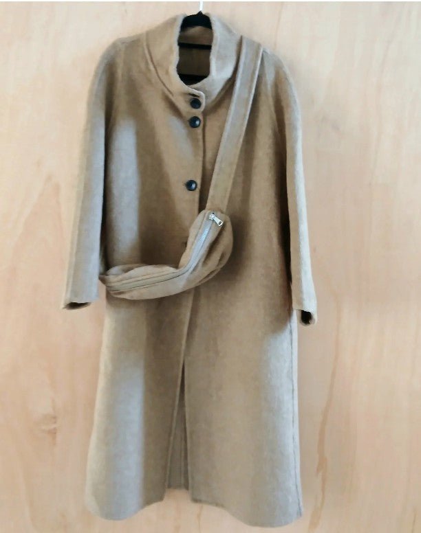 Freya Wool Blend Jacket - Mustard - Go - Dolly