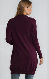Georgia Long Sleeve Cardigan - Blue - Go - Dolly