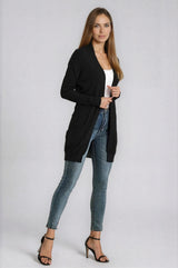Georgia Long Sleeve Cardigan - Blue - Go - Dolly