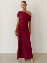 Gretchen Maxi Dress - Mulberry - Go - Dolly