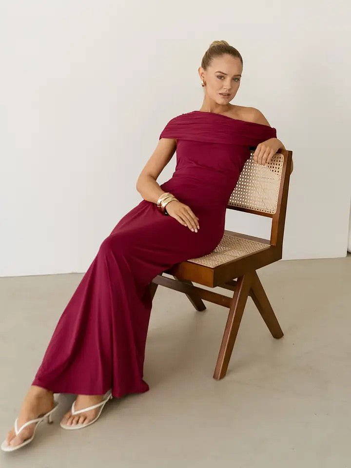 Gretchen Maxi Dress - Mulberry - Go - Dolly