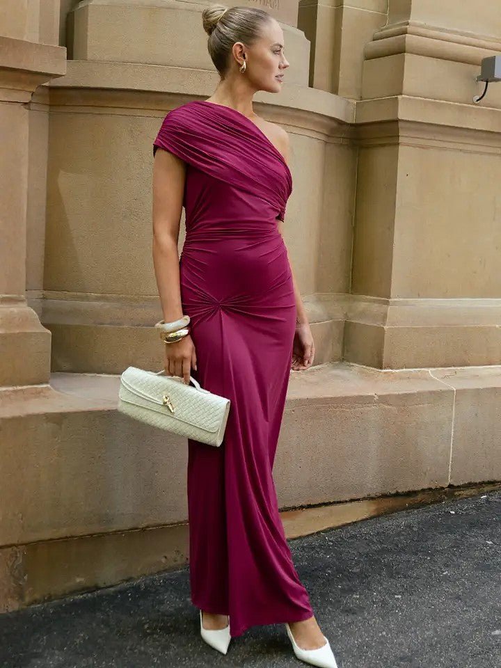 Gretchen Maxi Dress - Mulberry - Go - Dolly